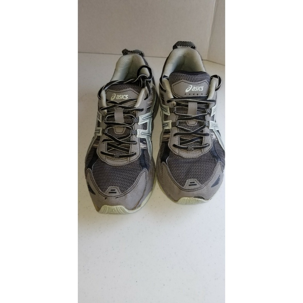 Asics Women's Gel-Venture 6 Grey & Pastel Green Shoes Sz 8 Running/ Active - Picture 1 of 6
